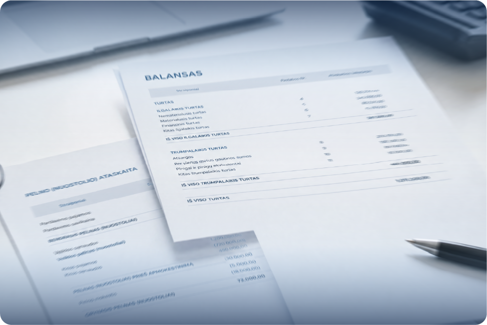 Finansų analizė ir vadovo konsultacijos