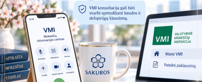 VMI konsultacija telefonu ir rašytinis paklausimas verslui